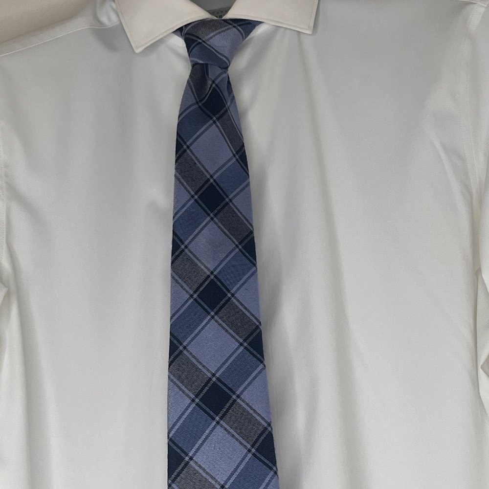 Men's Tie (Blue pattern)